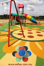 Playground flooring rubber granules | Rubber mat